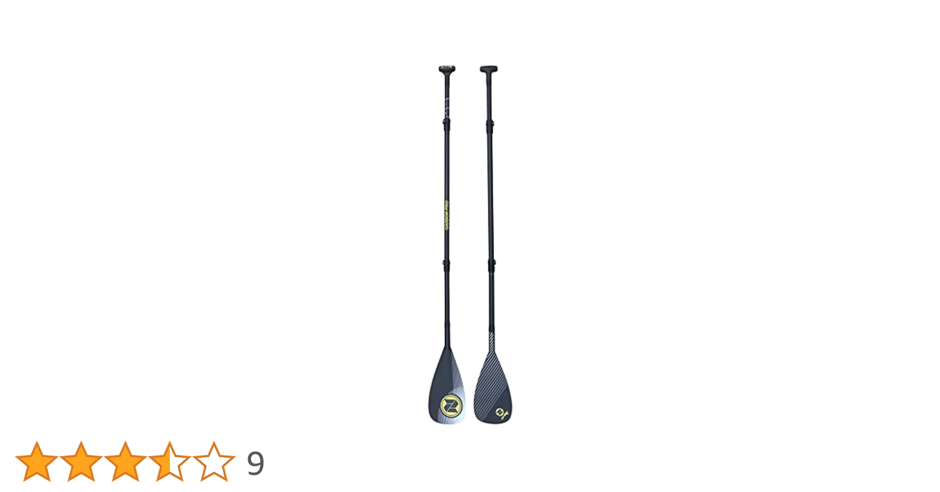 4ピース カーボン カヤックパドル/SUP パドル 調整可能 スタンドアップ Amazon | Abahub 4ピース カーボン SUPパドル/カヤックオール